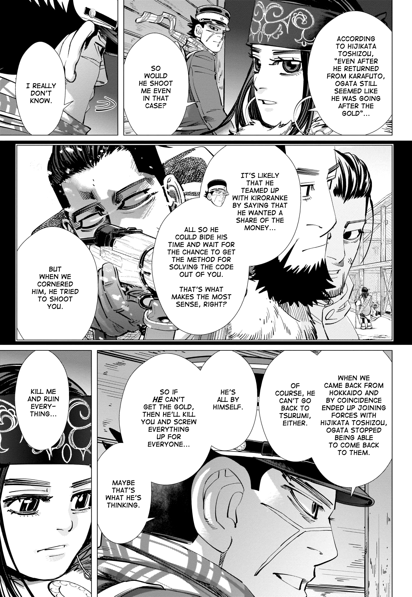 Golden Kamui Chapter 250 5